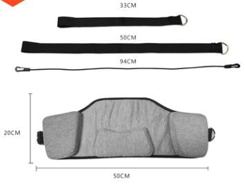 Moda portatile per alleviare il dolore al collo Rilassante amaca massaggiatore per il collo Schiuma per pisolini Cuscino per dormire per l'home office