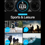 Orologio multifunzione SKMEI 1250 da uomo sportivo impermeabile all'aperto