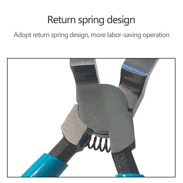 17.5 centimetri Auto Pinza Auto Car Trim Clip Pannello Porta Diagonale Pinza Rivetti di Fissaggio Trim Clip Cutter Remover Puller Tool, Trim Clip Pliers