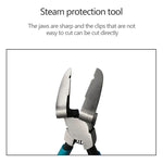 17.5 centimetri Auto Pinza Auto Car Trim Clip Pannello Porta Diagonale Pinza Rivetti di Fissaggio Trim Clip Cutter Remover Puller Tool, Trim Clip Pliers