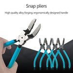 17.5 centimetri Auto Pinza Auto Car Trim Clip Pannello Porta Diagonale Pinza Rivetti di Fissaggio Trim Clip Cutter Remover Puller Tool, Trim Clip Pliers