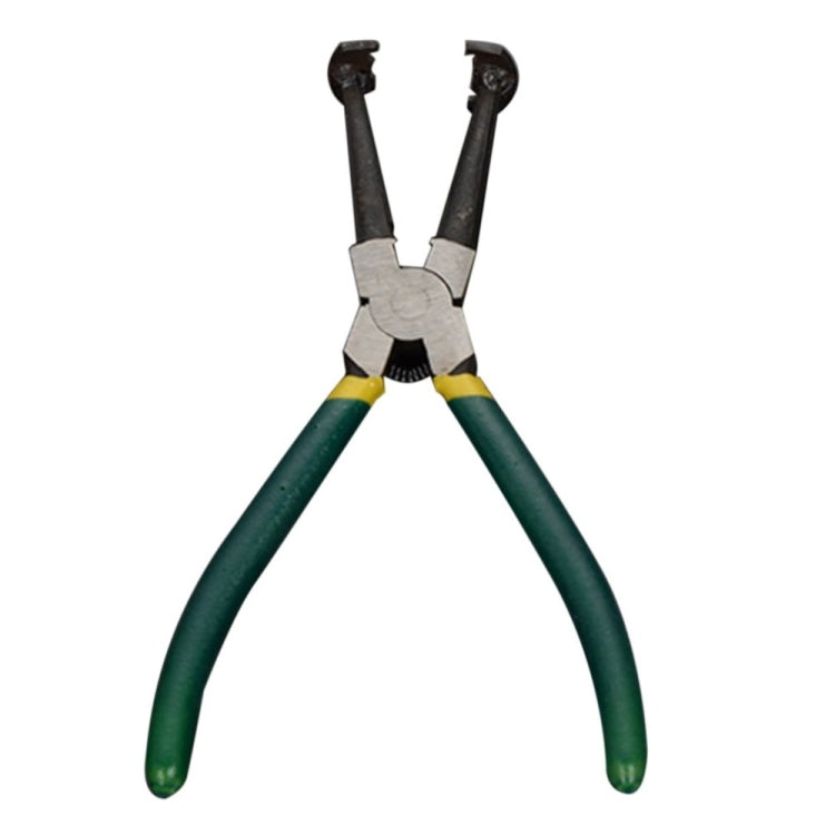 14 anelli Pinza per compressore per fasce elastiche Pinza per rimozione morsetto Assemblaggio motore Attrezzo per installazione cilindro Pinza a cricchetto, 14 In 1 Red