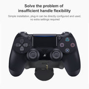 Cuore per controller di gioco Chiave laterale posteriore Piastra di collegamento Pulsanti aggiuntivi sul retro Collega l'unità di estensione posteriore per PS4, 2