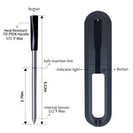 TY530 BBQ Probe Wireless Bluetooth Termometro Mobile Phone APP Kitchen Food Barbecue Termometro da forno, Food Temperature Range: -40-100 degree