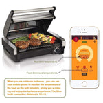 TY530 BBQ Probe Wireless Bluetooth Termometro Mobile Phone APP Kitchen Food Barbecue Termometro da forno, Food Temperature Range: -40-100 degree