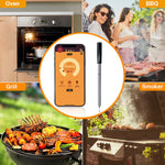TY530 BBQ Probe Wireless Bluetooth Termometro Mobile Phone APP Kitchen Food Barbecue Termometro da forno, Food Temperature Range: -40-100 degree