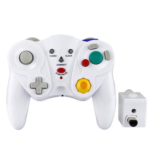 Gamepad wireless HY-5201 2.4HGz per Nintendo NGC, HY-5201 White, HY-5201Purple, HY-5201Black, HY-5201Orange, HY-5201Silver