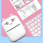 Mini stampante termica portatile Stampante fotografica Bluetooth Stampante per collezioni di errori di compiti per studenti, C9 Mini Thermal Printer