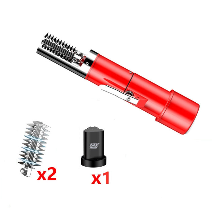 Raschietto elettrico per squame per pesci, strumento di raschiatura wireless automatico per uso domestico, spina CN, Black Single Battery, Black Single Battery+Cutter Head, Black Dual Battery, Black Dual Battery+Cutter Head, Red Single Battery         ...