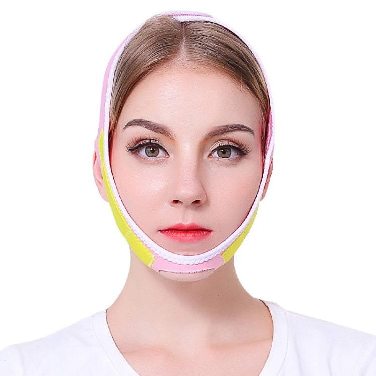 Versione migliorata per uomini e donne, fasciatura per il lifting del viso, maschera per il viso modellante per il doppio mento, 098 Pink Yellow, 098 Pink White, 074 Skin Tone, 076 M Size, 076 L Size, 090 With Hole, 090 Without Hole, 091 Orange, 072 Pi...
