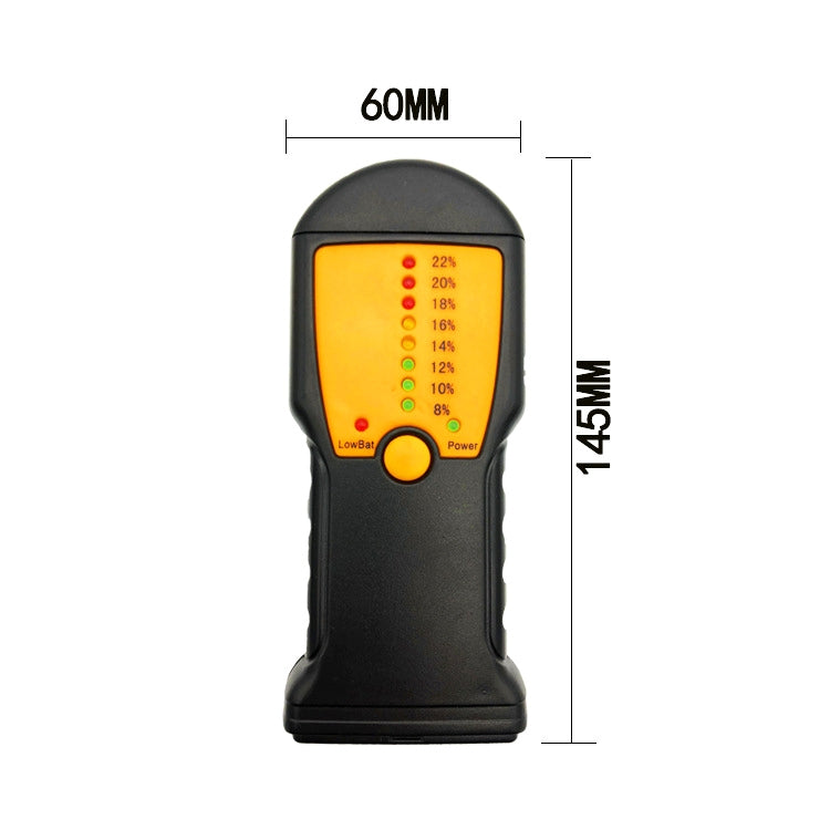 MT210 Misuratore di umidità del legno Materiale del legno Rilevatore di perdite d'acqua Tester di umidità Strumento di prova del legno, MT210