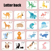 XHN-001 Numero Lettera Corrispondenza Carta cognitiva Puzzle 3D a doppia faccia Puzzle per bambini Giocattolo per l'educazione precoce, XHN-001 Double-Sided 3D Puzzle