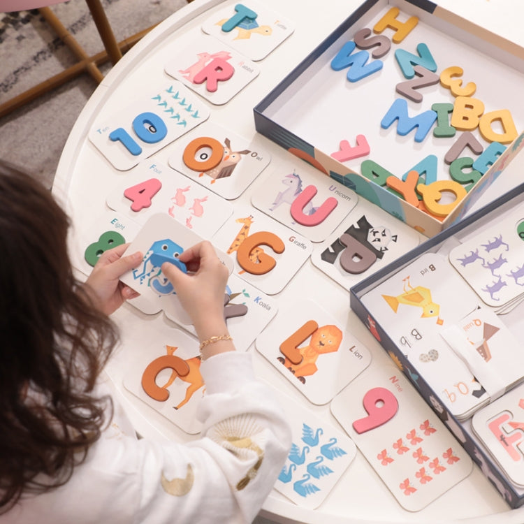 Puzzle 3D doppia faccia in legno per bambini 36+ mesi
