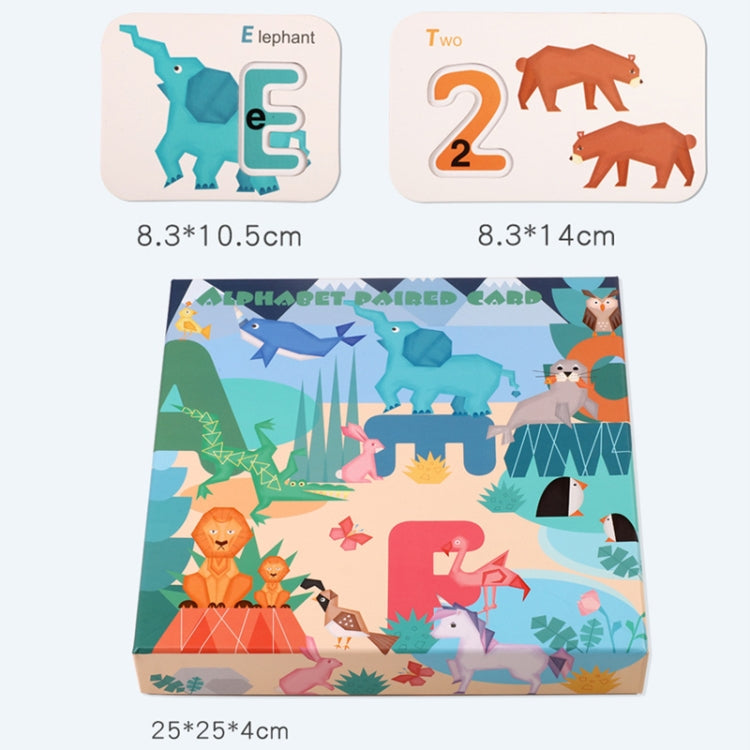 Puzzle 3D doppia faccia in legno per bambini 36+ mesi