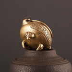 Decorazione domestica della fornace per incensiere con treppiede in bronzo antico, Brass