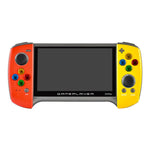 X19 Plus Console di gioco portatile con schermo da 5,1 pollici Supporto memoria 8G Espansione scheda TF e uscita AV, X19 Plus / Red+Yellow, X19 Plus / Red, X19 Plus / Red+Blue
