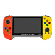 X19 Plus Console di gioco portatile con schermo da 5,1 pollici Supporto memoria 8G Espansione scheda TF e uscita AV, X19 Plus / Red+Yellow, X19 Plus / Red, X19 Plus / Red+Blue