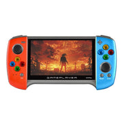 X19 Plus Console di gioco portatile con schermo da 5,1 pollici Supporto memoria 8G Espansione scheda TF e uscita AV, X19 Plus / Red+Yellow, X19 Plus / Red, X19 Plus / Red+Blue