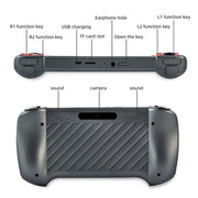 X19 Plus Console di gioco portatile con schermo da 5,1 pollici Supporto memoria 8G Espansione scheda TF e uscita AV, X19 Plus / Red+Yellow, X19 Plus / Red, X19 Plus / Red+Blue