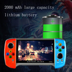 X19 Plus Console di gioco portatile con schermo da 5,1 pollici Supporto memoria 8G Espansione scheda TF e uscita AV, X19 Plus / Red+Yellow, X19 Plus / Red, X19 Plus / Red+Blue