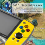 X19 Plus Console di gioco portatile con schermo da 5,1 pollici Supporto memoria 8G Espansione scheda TF e uscita AV, X19 Plus / Red+Yellow, X19 Plus / Red, X19 Plus / Red+Blue