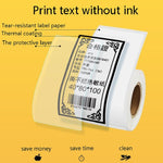 Carta per etichette termiche Carta autoadesiva Etichetta fissa per abbigliamento alimentare Etichetta del prezzo per NIIMBOT B11 / B3S, 30x20mm 320 Sheets, 30x30mm 230 Sheets, 30x40mm 180 Sheets, 40x20mm 320 Sheets, 40x30mm 230 Sheets, 40x80mm 95 Sheet...