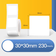 Carta per etichette termiche Carta autoadesiva Etichetta fissa per abbigliamento alimentare Etichetta del prezzo per NIIMBOT B11 / B3S, 30x20mm 320 Sheets, 30x30mm 230 Sheets, 30x40mm 180 Sheets, 40x20mm 320 Sheets, 40x30mm 230 Sheets, 40x80mm 95 Sheet...