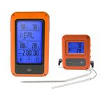 Termometro per alimenti wireless Touch screen per uso domestico Termometro da cucina a doppio canale per barbecue, TS-TP20