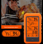 Termometro per alimenti wireless Touch screen per uso domestico Termometro da cucina a doppio canale per barbecue, TS-TP20
