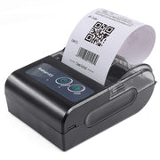 58HB6 Stampante termica portatile Bluetooth per etichette, macchina per ricevute da asporto, supporta la stampa multilingue e di simboli/immagini, US Plug (English ), EU Plug (English ), EU Plug (Brazilian Portuguese ), UK Plug (English)