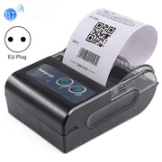 58HB6 Stampante termica portatile Bluetooth per etichette, macchina per ricevute da asporto, supporta la stampa multilingue e di simboli/immagini, US Plug (English ), EU Plug (English ), EU Plug (Brazilian Portuguese ), UK Plug (English)