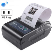 58HB6 Stampante termica portatile Bluetooth per etichette, macchina per ricevute da asporto, supporta la stampa multilingue e di simboli/immagini, US Plug (English ), EU Plug (English ), EU Plug (Brazilian Portuguese ), UK Plug (English)