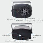 Luci volanti colorate da 13 W Luce di proiezione Decorazione della stanza a LED Luce laser KTV Bar Luce da palcoscenico per il controllo del suono,, US Plug, EU Plug, UK Plug, AU Plug