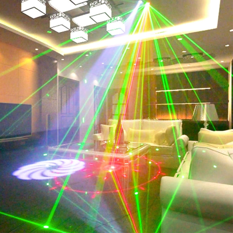 Luci volanti colorate da 13 W Luce di proiezione Decorazione della stanza a LED Luce laser KTV Bar Luce da palcoscenico per il controllo del suono,, US Plug, EU Plug, UK Plug, AU Plug