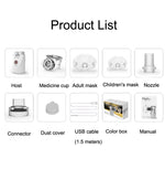 Atomizzatore portatile ad ultrasuoni Micro Mesh YMK-R9