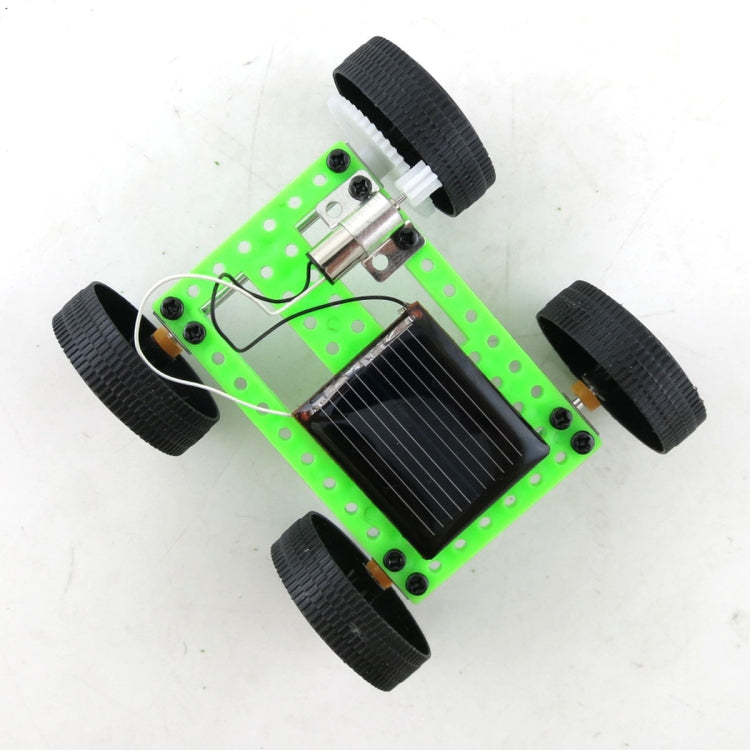 Creative Kids Early Education DIY Solar Energy Car Science Experiment Giocattolo assemblato, dimensioni: 3,2x7,5x8 cm, DIY Solar Energy Car