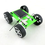 Creative Kids Early Education DIY Solar Energy Car Science Experiment Giocattolo assemblato, dimensioni: 3,2x7,5x8 cm, DIY Solar Energy Car