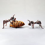 3 PCS Spina per incenso in lega di formica Mini Spina per incenso Piccola linea di accessori per la decorazione Incenso Bruciatore di incenso piccolo, dimensioni: 2,2x5 cm, Alloy Ant Incense