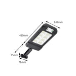 Lampada da parete solare con sensore a induzione 128 LED