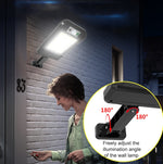Lampada da parete solare con sensore a induzione 128 LED