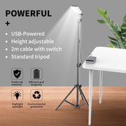 Lampada da campeggio portatile LED con staffa regolabile