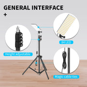 Lampada da campeggio portatile LED con staffa regolabile