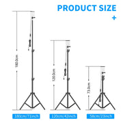 Lampada da campeggio portatile LED con staffa regolabile