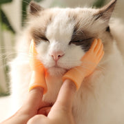 3 lettini per dita da massaggio per animali domestici e guanti per gatti, Massage Finger
