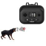 Prodotti per animali domestici Repellente per cani con tappo antiabbaio ad ultrasuoni per interni ed esterni, Black Normal Edition, Black Smart Edition