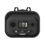 Prodotti per animali domestici Repellente per cani con tappo antiabbaio ad ultrasuoni per interni ed esterni, Black Normal Edition, Black Smart Edition