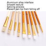 ZHU TING 25 PCS / Set Pennello multifunzionale per pittura ad olio Gouache Acquerello Pennello acrilico Forniture per pittura per studenti, Watercolor Acrylic Paint Brush