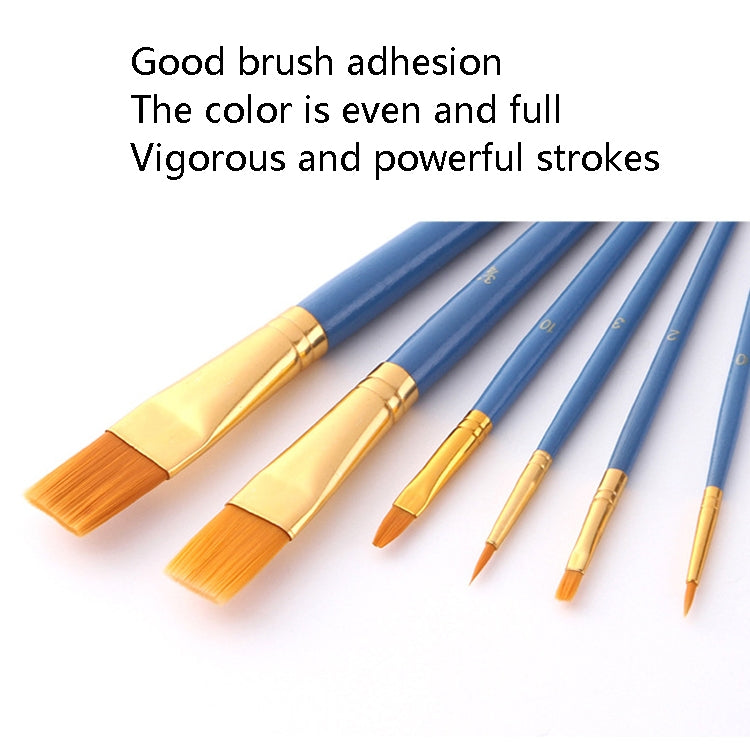 ZHU TING 25 PCS / Set Pennello multifunzionale per pittura ad olio Gouache Acquerello Pennello acrilico Forniture per pittura per studenti, Watercolor Acrylic Paint Brush