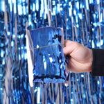 5 pezzi 1 x 2 m tenda di seta per pioggia leggera decorazione per feste per feste sfondo fotografico decorazione da parete, Golden, Red, Blue, Green, Rose Red, Light Pink, Light Blue, Silver, Rose Gold
