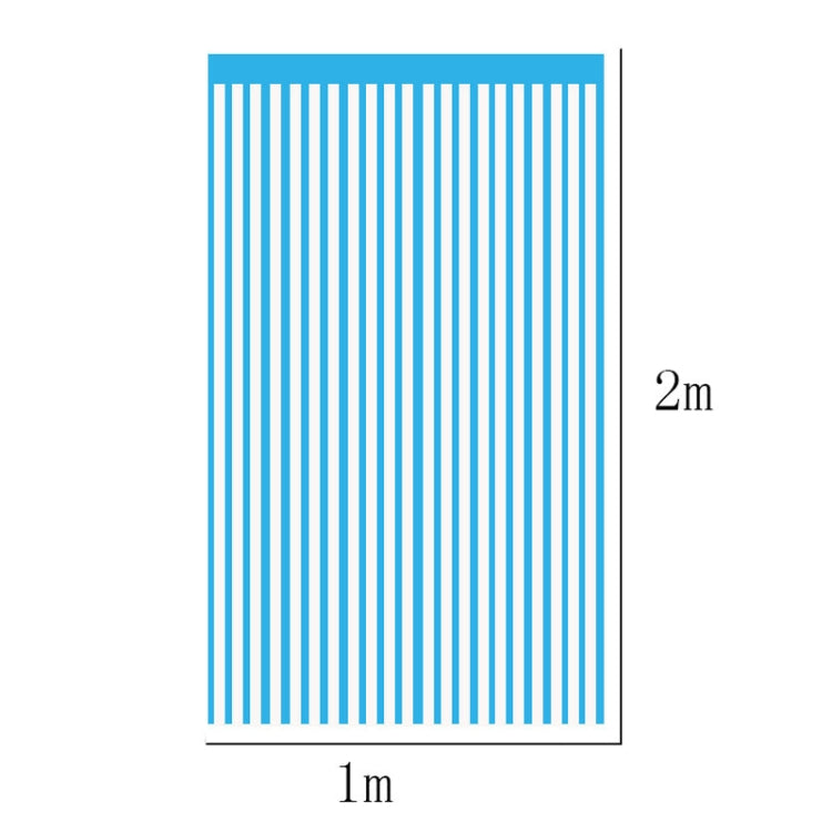 5 pezzi 1 x 2 m tenda di seta per pioggia leggera decorazione per feste per feste sfondo fotografico decorazione da parete, Golden, Red, Blue, Green, Rose Red, Light Pink, Light Blue, Silver, Rose Gold
